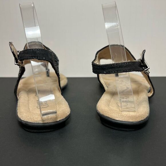 Womens MIA Amore Joycee Black Embellished Sandals / Size 8 - Picture 4 of 8